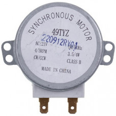 Двигун піддона для мікрохвильової печі Gorenje 295351 49TYZ 4/5r/min 21V 3.5/4W H(шток)=14mm