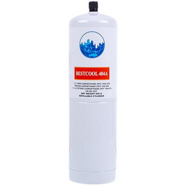 Фреон R404A Bestcool під клапан шредера (резьба 1/4") (0,65kg)