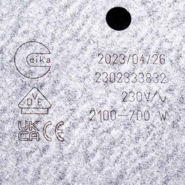 Конфорка для склокерамічної поверхні Whirlpool 481231018895 2100/700W D=210/120mm