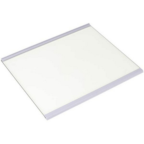Полиця для двокамерного холодильника Gorenje 889120 300x255mm (скляна з обрамленням, ліве відділення)