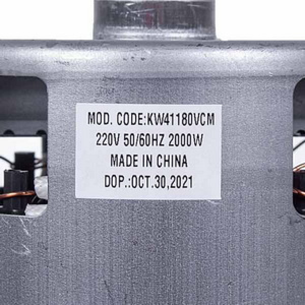 Двигун для пилососа KW41180VCM Koolwen 2000W D=130/84mm H=27/113mm