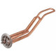 Тен фланцевий для бойлера 3401336 Thermowatt 2000W (мідний) фланець 64mm L=335mm (під анод M4)
