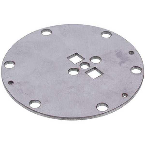 Фланець круглий (нержавійка) для бойлера Atlantic D=120mm, 6 отворів