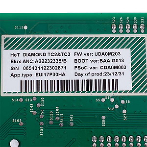 Модуль індикації для пральної машини Electrolux 4055534491 (без прошивки)