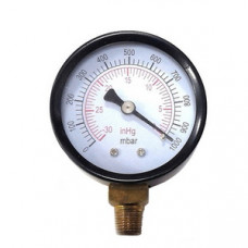 Манометр (вакуумметр) VALUE  310500104 (D корпусу= 50mm, підключення знизу)