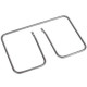 Тен для електрогриля Gorenje 338758 900W B=240mm L=155mm