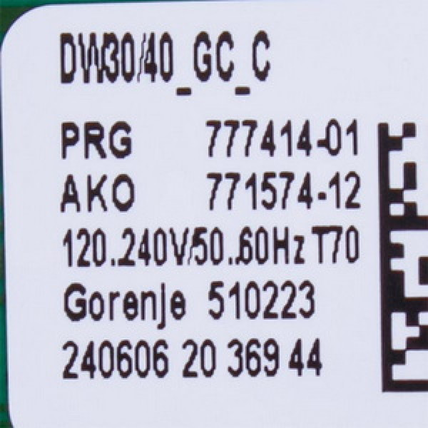Модуль управління для посудомийної машини Gorenje 843729