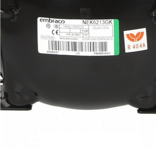 Компресор для холодильника EMBRACO ASPERA NEK6213GK R404a 1761W (з пусковим реле CSIR)