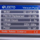 Вакуумний насос із манометром LEETO XZ-1,5-SV (1 ступ./70 л/хв.)