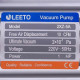 Вакуумний насос LEETO 2XZ-5A/C  (2 ступ./283 л/хв.)
