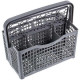 Корзина для столових приборів посудомийної машини 235x130x140mm (універсальна) (висота з ручкою 205mm)