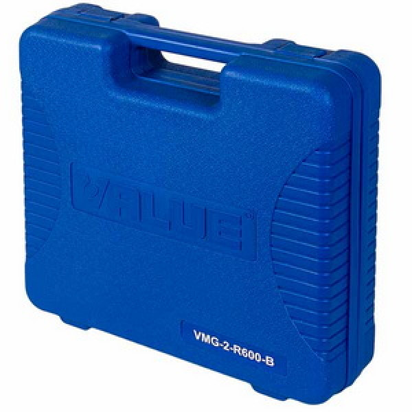 Манометричний колектор 2- вентильний VALUE VMG -2 R600-В +шланги 3шт.x900mm (R600)