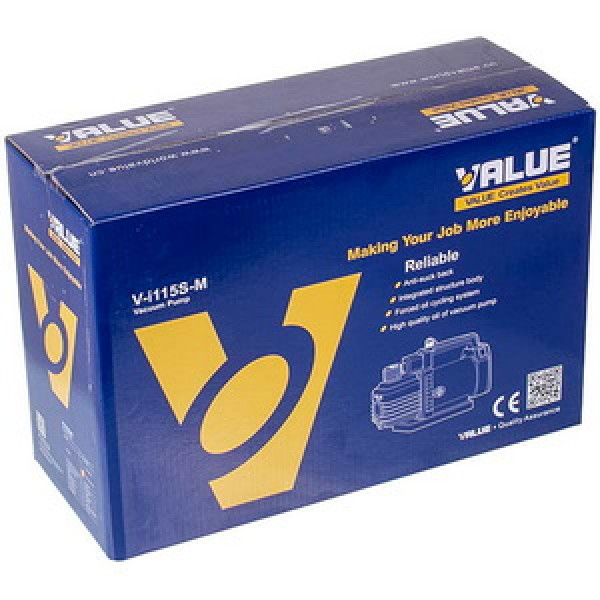 Вакуумний насос Value VI 115 S-M (1 ступ./51 л/хв.)
