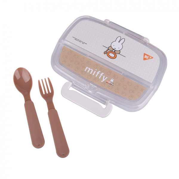 Ланч-бокс з приладами YES Miffy 708372 750 мл