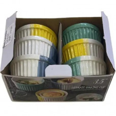 Набір форм для запікання Led Ramekin Color B010817 6 шт 150 мл
