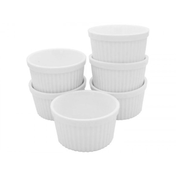 Набір форм для запікання Led Ramekin White B010816 6 шт 150 мл білий
