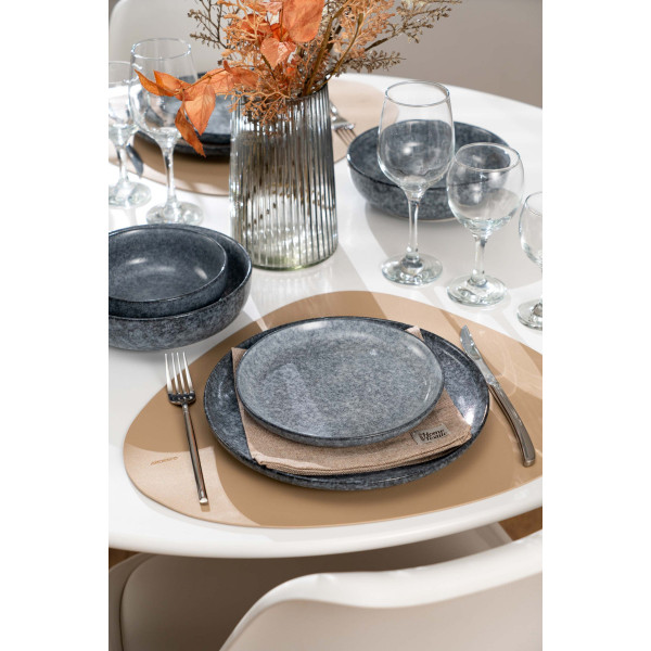 Салатник Ardesto Loreto AR1015LG 15.5 см 650 мл сірий