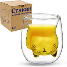 Склянку з подвійними стінками SNT Cat 202-41 190 мл