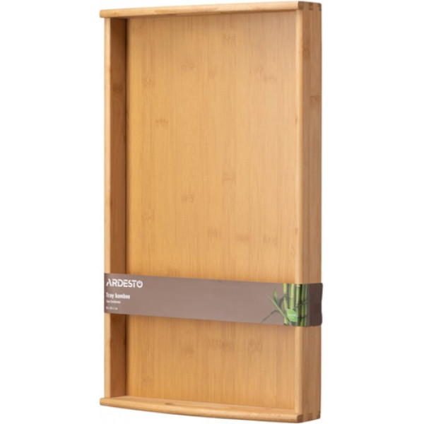 Піднос прямокутний Ardesto Midori AR1450BM 50х30х7 см бежевий