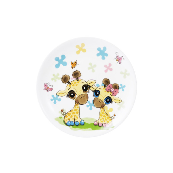 Набір дитячого посуду Ardesto Baby giraffes AR-3452-GS 3 предмети