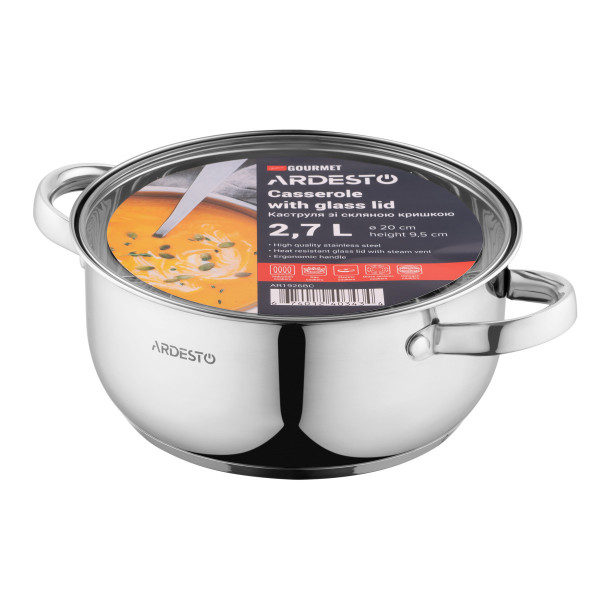Каструля Ardesto Gemini Gourmet AR-1926-BС 20 см 2.7 л