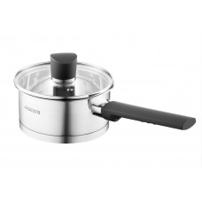 Ківш із скляною кришкою Ardesto Gemini AR-3609-G 14 см 0.9 л