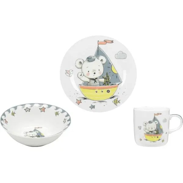Набір дитячого посуду Limited Edition Little Sailor C805 3 предмети