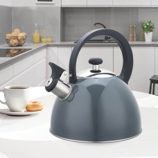 Чайник із свистком Maestro МR-1302Grey 2.5 л сірий