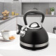 Чайник зі свистком Maestro МR-1336 Black 1.8 л чорний
