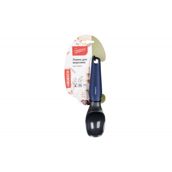 Ложка для морозива Ardesto Gemini AR-2108-PB 17.5 см синя