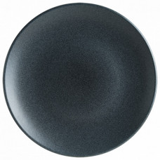 Тарілка обідня Bonna Graphite GRPGRM25DZ 25 см чорна