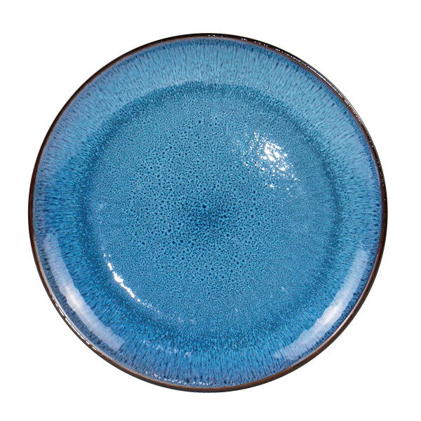 Тарілка обідня Krauff Blue Ocean 21-318-009 27.2 см
