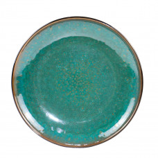 Тарілка обідня Krauff Emerald 21-318-001 27.6 см смарагдова