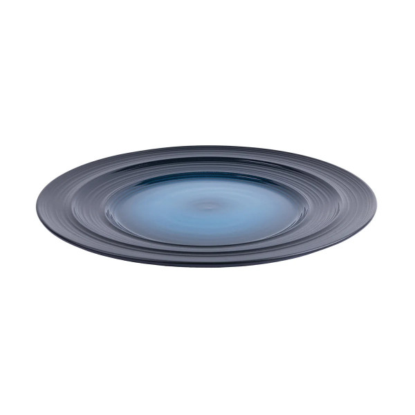 Тарілка підставна Krauff Lucerne Black&Blue 24-320-009 25,5 см