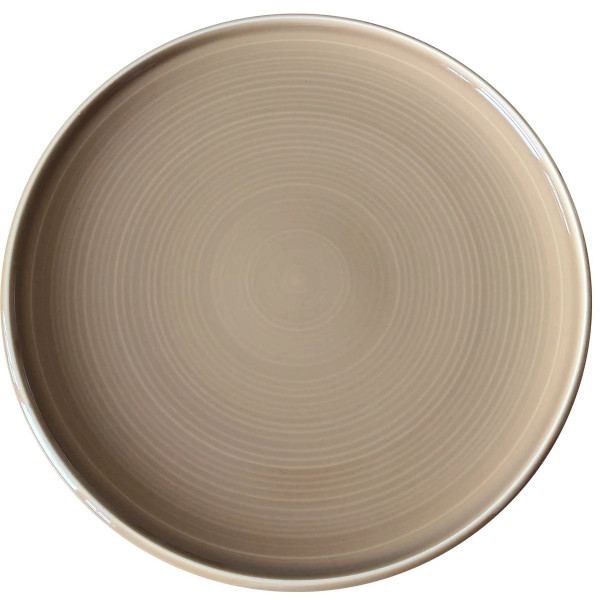 Тарілка підставна Krauff Zen Brown 24-320-024 25,2 см коричнева