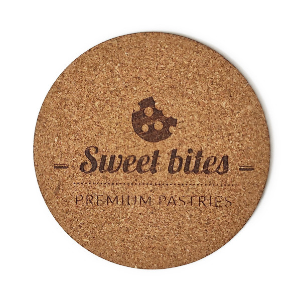 Підставка сервірувальна Mazhura Sweet Bites MZ-731428 9.5 см бежева