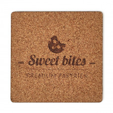 Підставка сервірувальна Mazhura Sweet Bites MZ-731429 9.5х9.5 см бежева