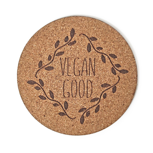 Підставка сервірувальна Mazhura Vegan Good MZ-731436 9.5 см бежева