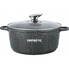 Каструля з кришкою Empire Блек EM-7321 18 см 1.5 л чорна