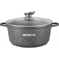 Каструля з кришкою Empire Грей EM-7340 18 см 1.5 л сіра