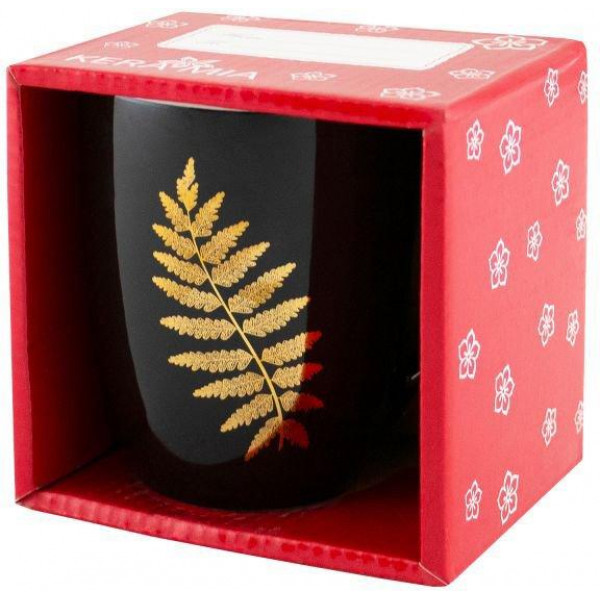 Кружка Keramia Golden leaf 21-279-067 360 мл