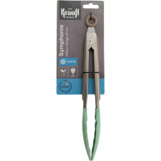 Щипці кухонні Krauff 29-305-132 23 см бірюзові з бежевим