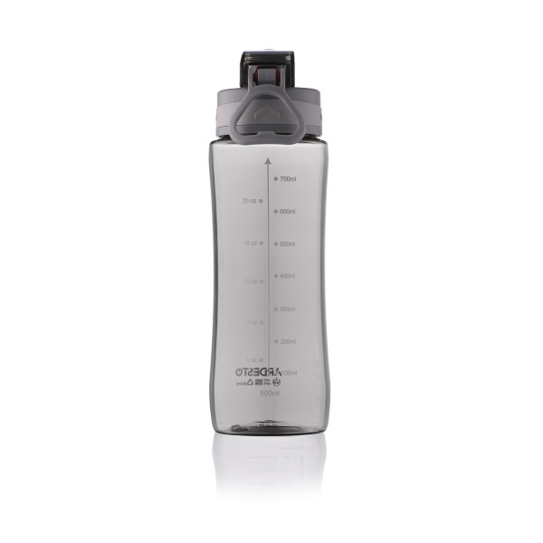 Пляшка для води Ardesto Purity AR-2280-PG 800 мл сіра