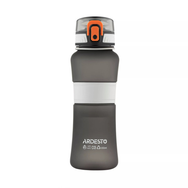 Пляшка для води Ardesto Balance AR2265BL 650 мл чорна