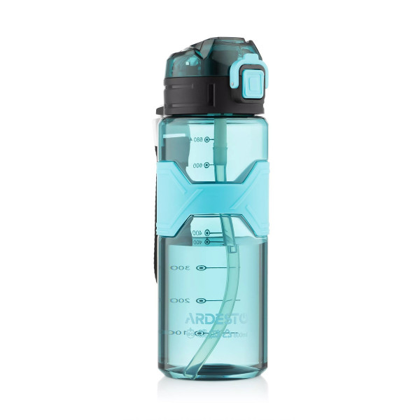 Пляшка для води Ardesto Fitness AR2280EB 800 мл блакитна