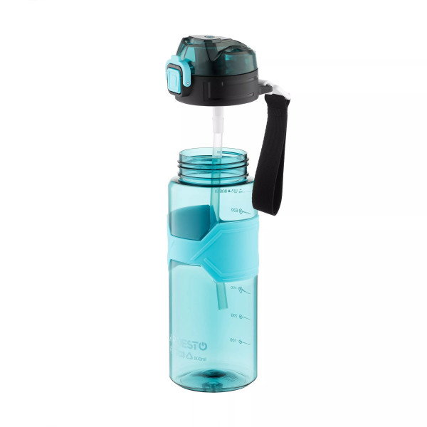 Пляшка для води Ardesto Fitness AR2280EB 800 мл блакитна
