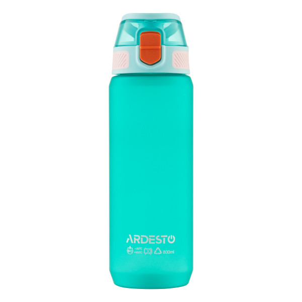 Пляшка для води Ardesto Matte AR2281MB 800 мл блакитна