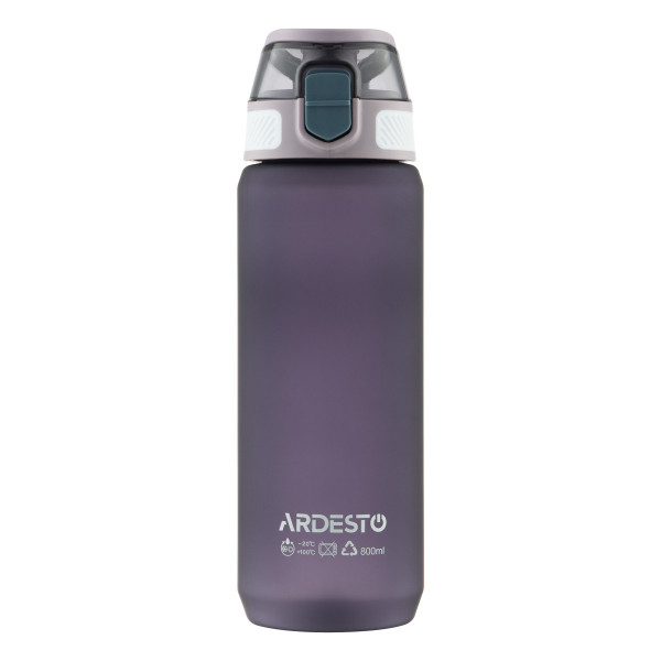 Пляшка для води Ardesto Matte AR2281MG 800 мл фіолетова