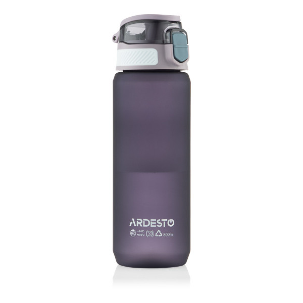 Пляшка для води Ardesto Matte AR2281MG 800 мл фіолетова