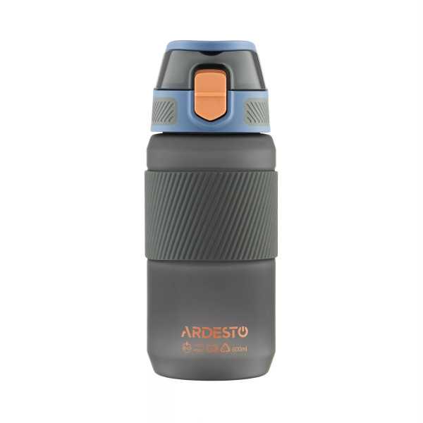 Пляшка для води Ardesto Spring AR2260SB 600 мл чорна